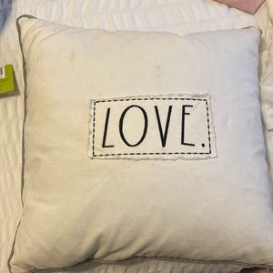 Love Rae Dunn pillow